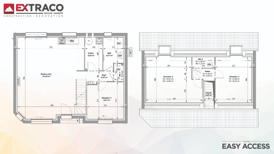 Maison neuve - Terrain à bâtir () à Gisors, prix 222 100 €