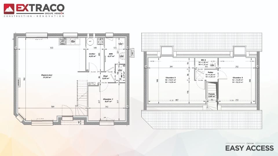 Maison neuve - Terrain à bâtir () à Gisors (27), prix 222 100 €