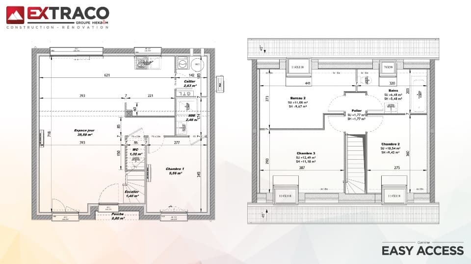Maison neuve - Terrain à bâtir () à Éragny-sur-Epte (60), prix 228 300 €