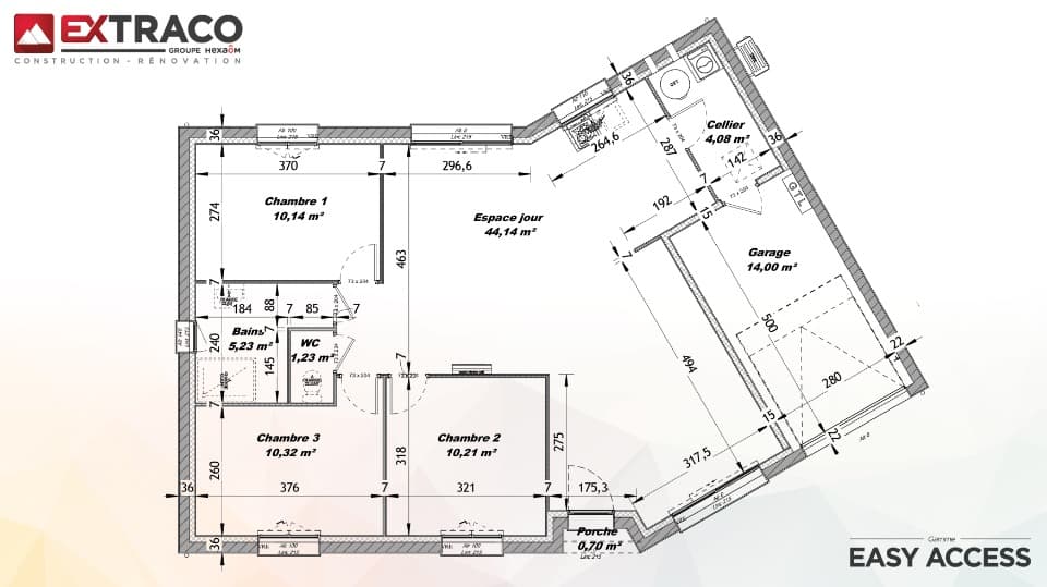 Maison neuve - Terrain à bâtir () à Tourny (27), prix 212 300 €
