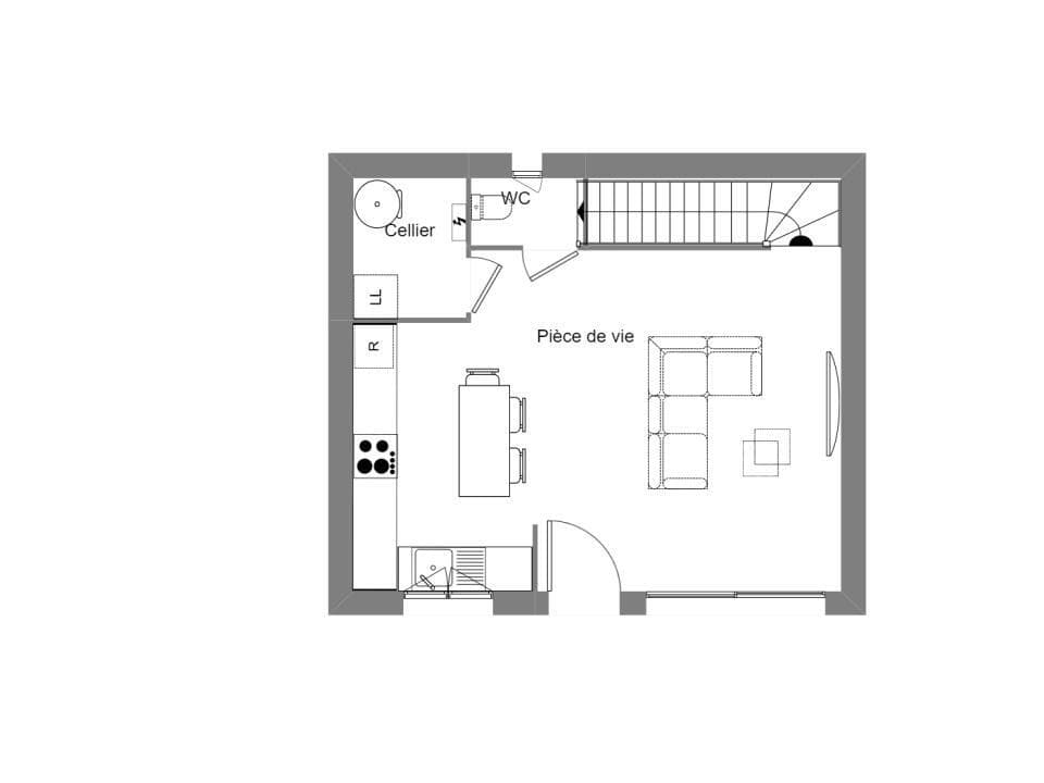 Maison neuve - Terrain à bâtir () à Lignan-sur-Orb (34), prix 258 000 €