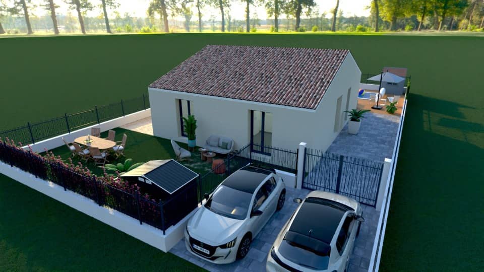 Maison neuve - Terrain à bâtir () à Béziers (34), prix 278 000 €
