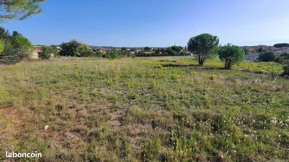 Terrain - Terrain à bâtir Pouzolles (34480) à Pouzolles (34), prix 80 700 €