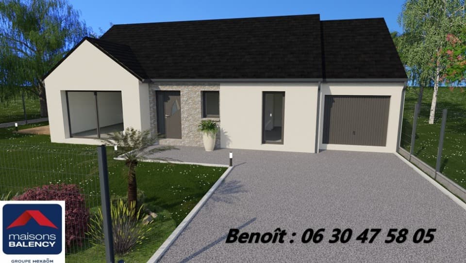 Maison neuve - Terrain à bâtir Vernou-la-Celle-sur-Seine (77670) à Vernou-la-Celle-sur-Seine (77), prix 243 000 €
