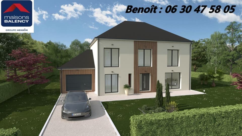 Maison neuve - Terrain à bâtir Saint-Fargeau-Ponthierry (77310) à Saint-Fargeau-Ponthierry (77), prix 380 000 €
