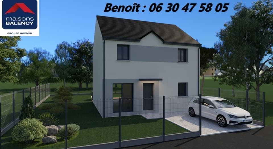 Maison neuve - Terrain à bâtir Ozouer-le-Voulgis (77390) à Ozouer-le-Voulgis (77), prix 278 000 €