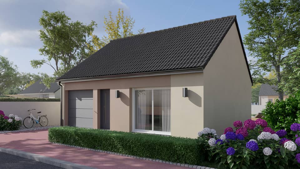 Maison neuve - Terrain à bâtir Saint-Fargeau-Ponthierry (77310) à Saint-Fargeau-Ponthierry (77), prix 244 000 €