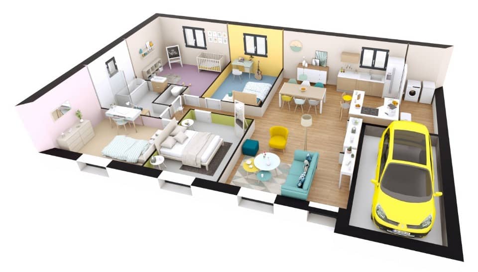 Maison neuve - Terrain à bâtir Houppeville (76770) à Houppeville, prix 303 200 €