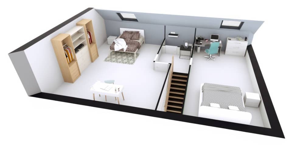 Maison neuve - Terrain à bâtir La Vieux-Rue (76160) à La Vieux-Rue, prix 219 500 €