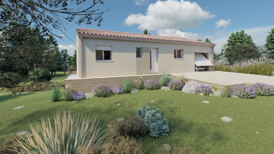 Maison neuve - Terrain à bâtir () à Léognan, prix 285 000 €