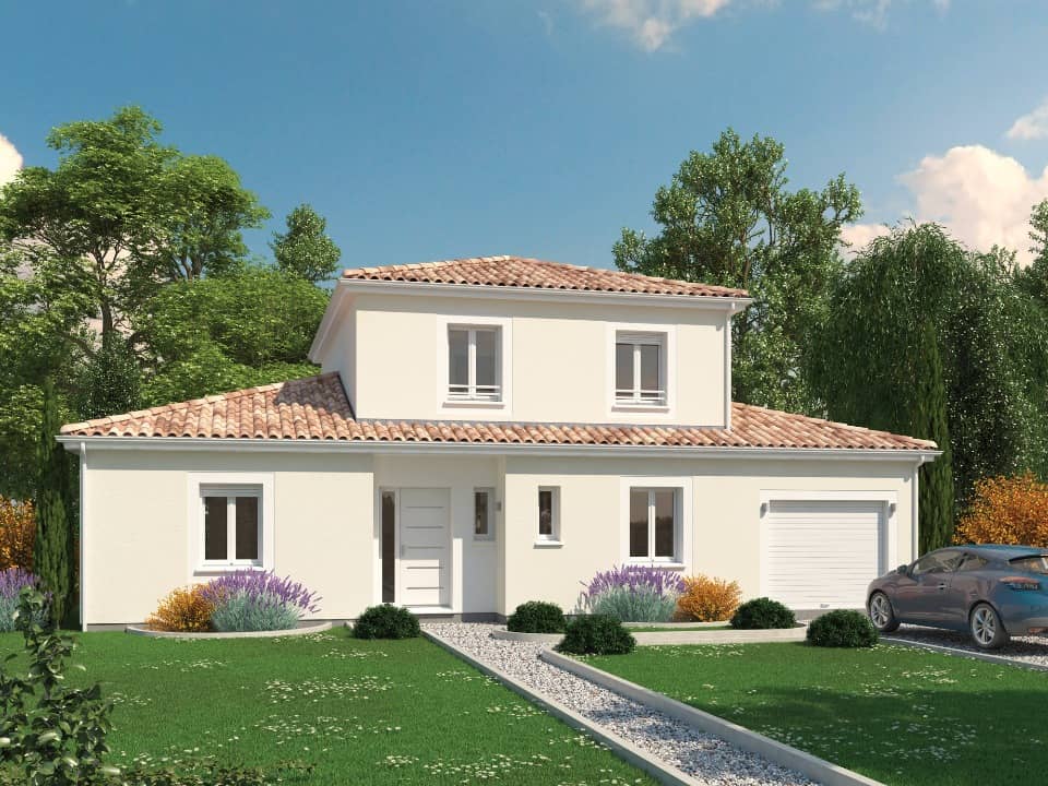 Maison neuve - Terrain à bâtir  () à Budos (33), prix 322 000 €