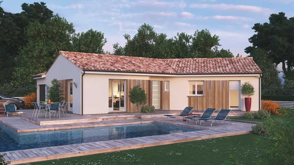 Maison neuve - Terrain à bâtir () à Parentis-en-Born (40), prix 409 000 €