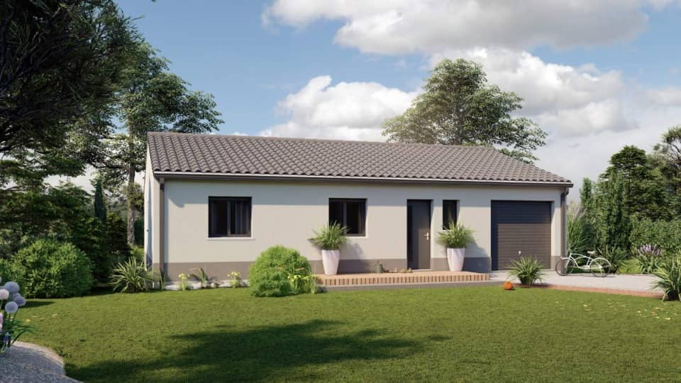 Maison neuve - Terrain à bâtir () à Sabres, prix 185 000 €