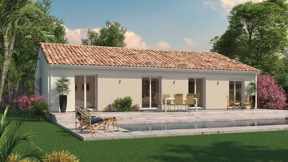 Maison neuve - Terrain à bâtir Castres-Gironde (33640) à Castres-Gironde (33), prix 265 000 €