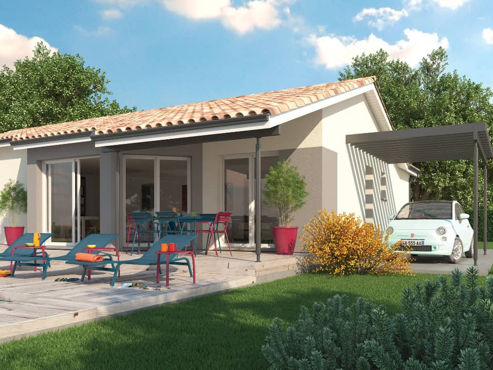 Maison neuve - Terrain à bâtir Villandraut (33730) à Villandraut, prix 285 000 €