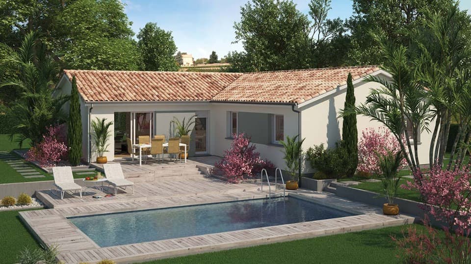 Maison neuve - Terrain à bâtir Pontenx-les-Forges (40200) à Pontenx-les-Forges (40), prix 250 000 €