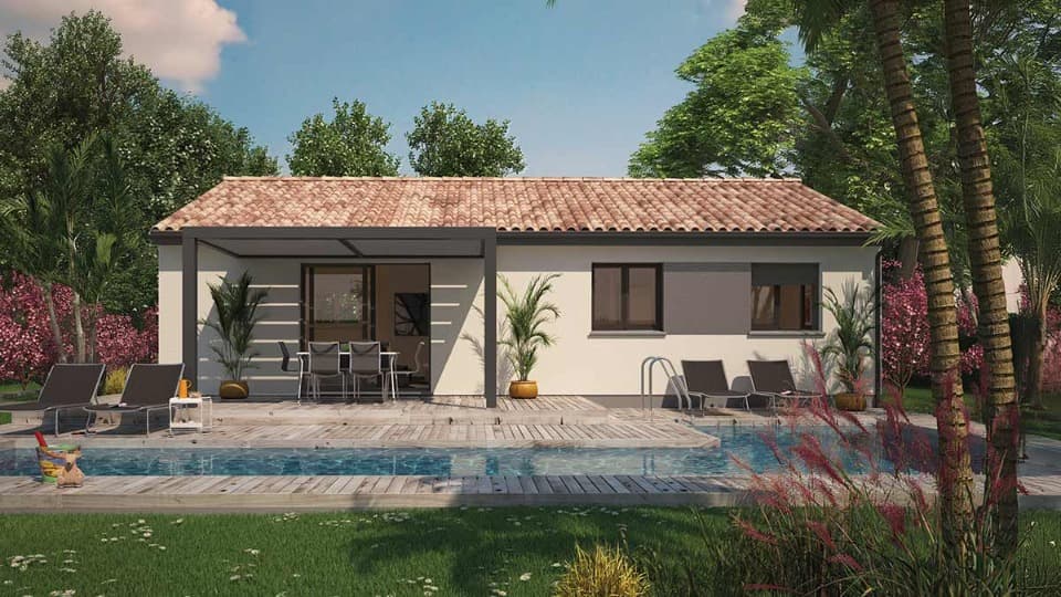 Maison neuve - Terrain à bâtir () à Cénac (33), prix 255 000 €