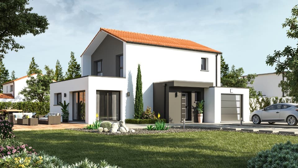 Maison neuve - Terrain à bâtir () à Corcoué-sur-Logne (44), prix 435 000 €
