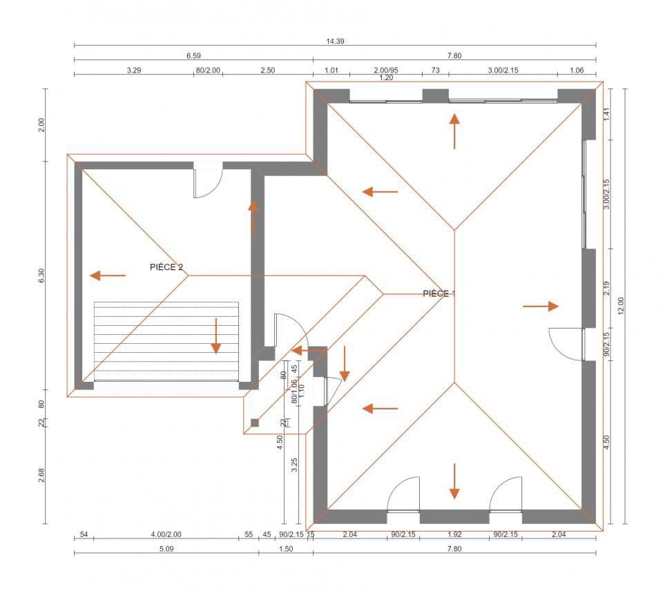 Maison neuve - Terrain à bâtir () à Treillières (44), prix 412 000 €