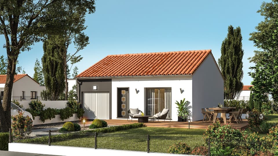 Maison neuve - Terrain à bâtir () à Savenay (44), prix 237 000 €