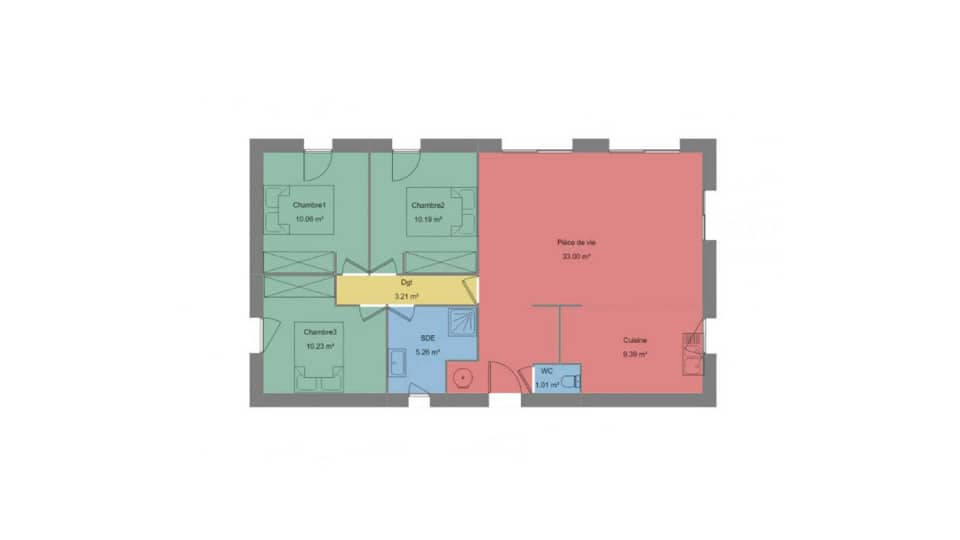 Maison neuve - Terrain à bâtir () à Montaigu, prix 273 000 €