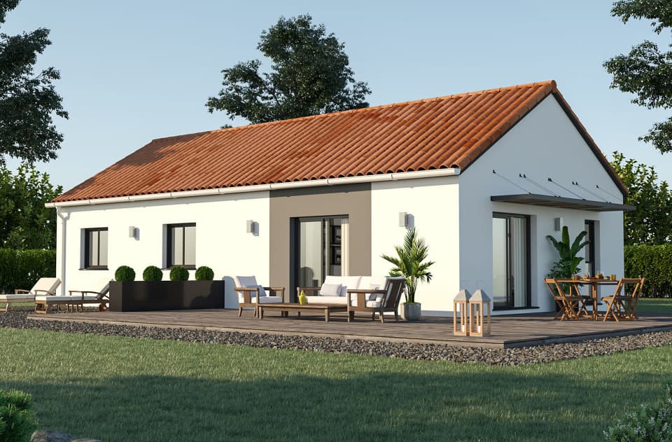 Maison neuve - Terrain à bâtir () à Le Landreau (44), prix 281 000 €
