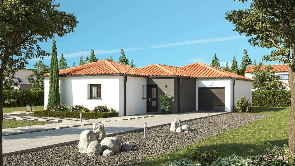 Maison neuve - Terrain à bâtir () à Le Landreau, prix 425 000 €