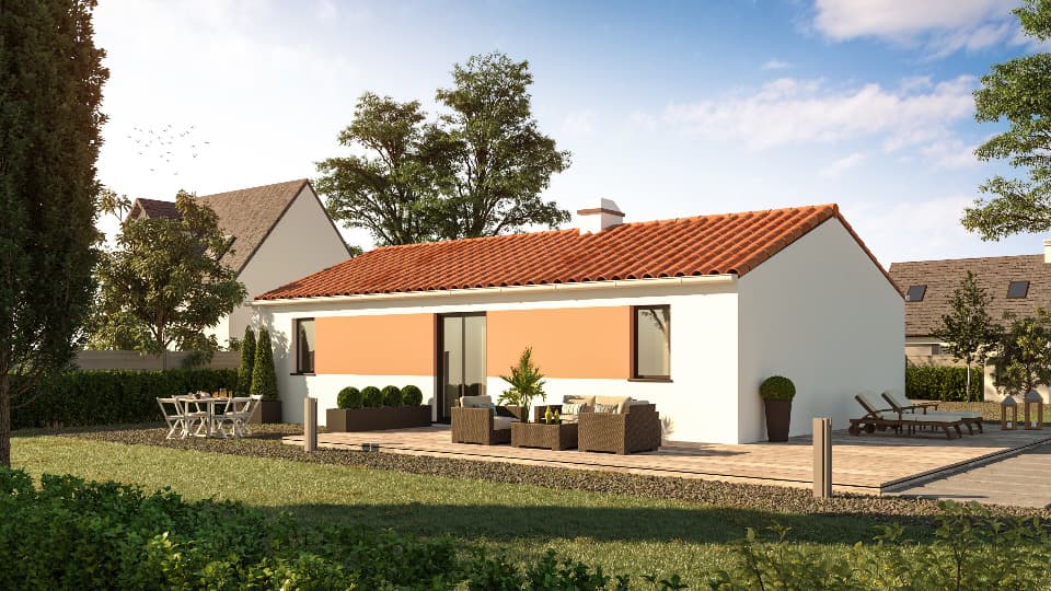 Maison neuve - Terrain à bâtir () à Rouans (44), prix 243 000 €