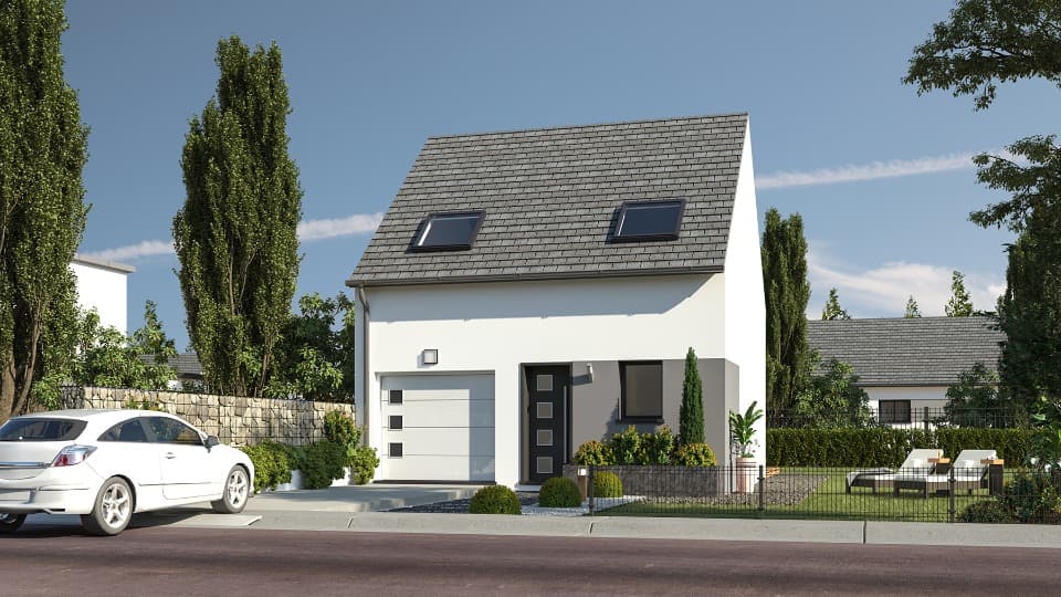 Maison neuve - Terrain à bâtir Marsac-sur-Don (44170) à Marsac-sur-Don (44), prix 197 300 €