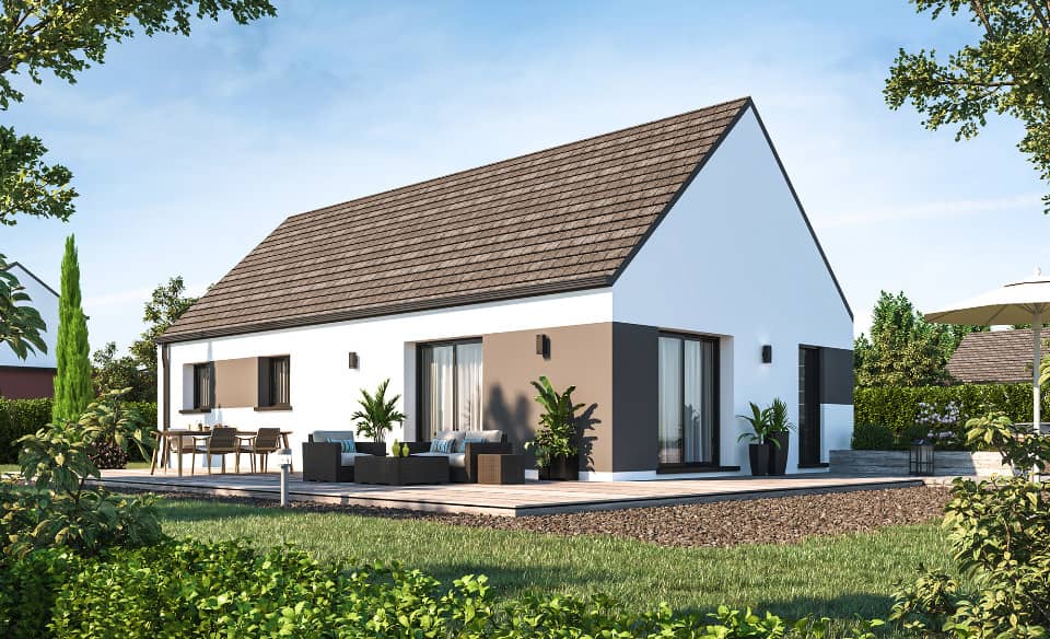 Maison neuve - Terrain à bâtir Marsac-sur-Don (44170) à Marsac-sur-Don (44), prix 235 100 €