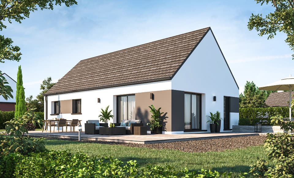 Maison neuve - Terrain à bâtir Marsac-sur-Don (44170) à Marsac-sur-Don (44), prix 235 100 €