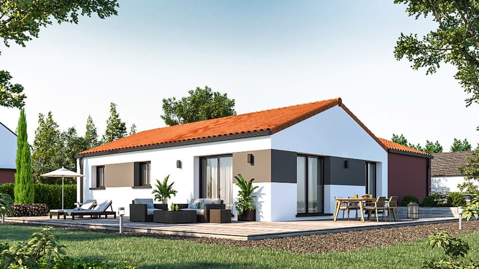 Maison neuve - Terrain à bâtir Chaumes-en-Retz (44320) à Chaumes-en-Retz (44), prix 283 700 €