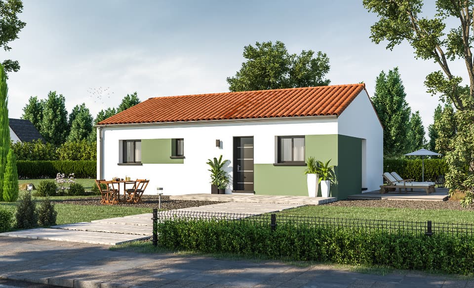 Maison neuve - Terrain à bâtir () à Saint-Philbert-de-Grand-Lieu (44), prix 210 000 €