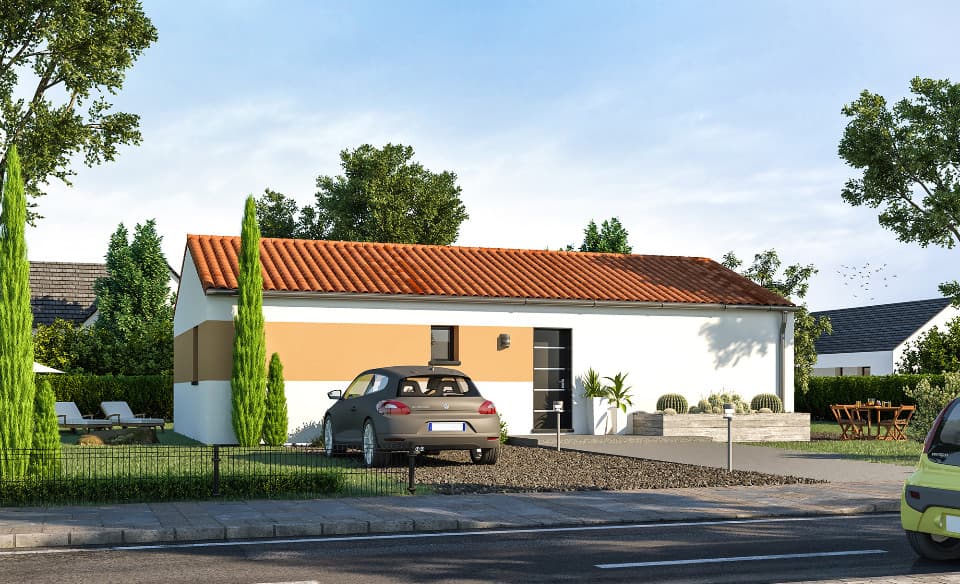 Maison neuve - Terrain à bâtir () à Pornic (44), prix 408 000 €