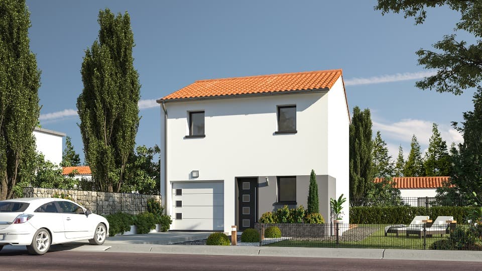 Maison neuve - Terrain à bâtir () à Mouzillon (44), prix 318 500 €