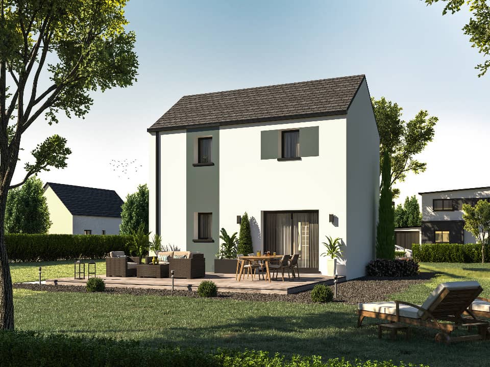 Maison neuve - Terrain à bâtir Vigneux-de-Bretagne (44360) à Vigneux-de-Bretagne (44), prix 325 300 €