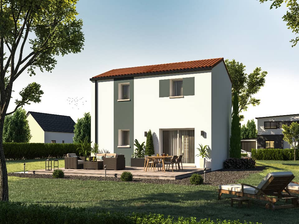 Maison neuve - Terrain à bâtir Mouzillon (44330) à Mouzillon, prix 249 300 €