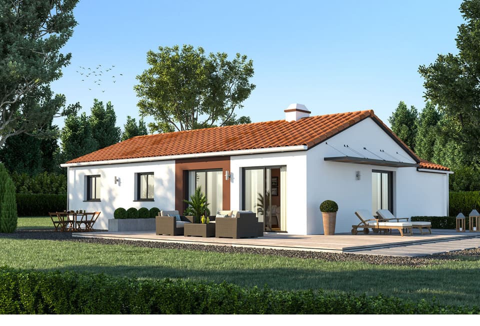 Maison neuve - Terrain à bâtir Bouaye (44830) à Bouaye (44), prix 341 000 €