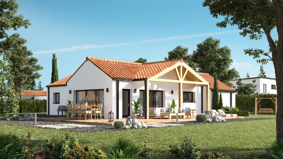 Maison neuve - Terrain à bâtir Paulx (44270) à Paulx (44), prix 336 000 €