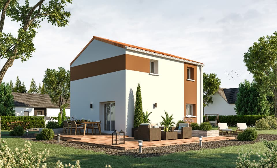 Maison neuve - Terrain à bâtir Montbert (44140) à Montbert (44), prix 304 800 €