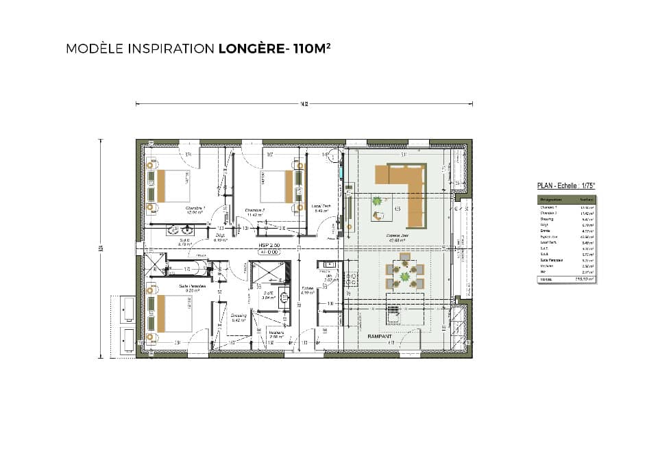 Maison neuve - Terrain à bâtir Langon (33210) à Langon, prix 290 000 €