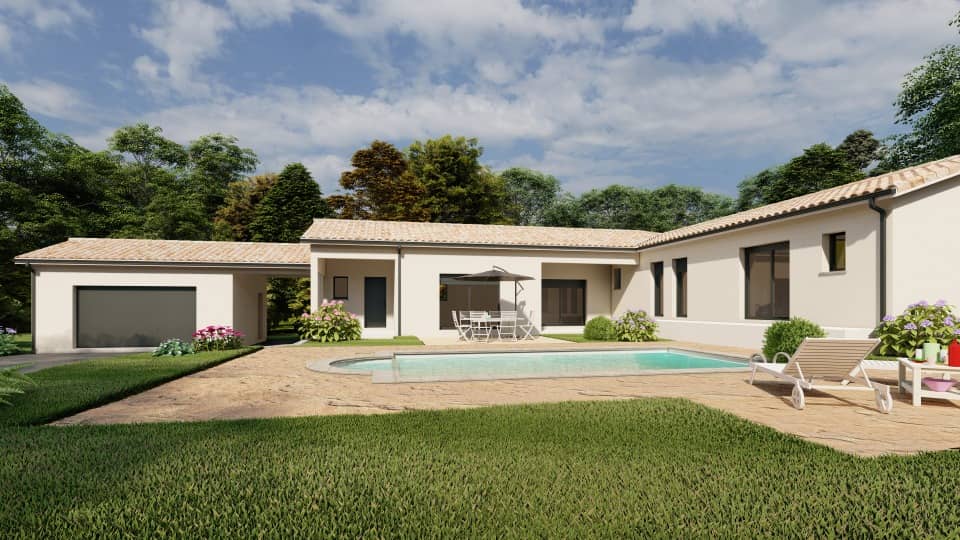 Maison neuve - Terrain à bâtir Villandraut (33730) à Villandraut (33), prix 256 000 €