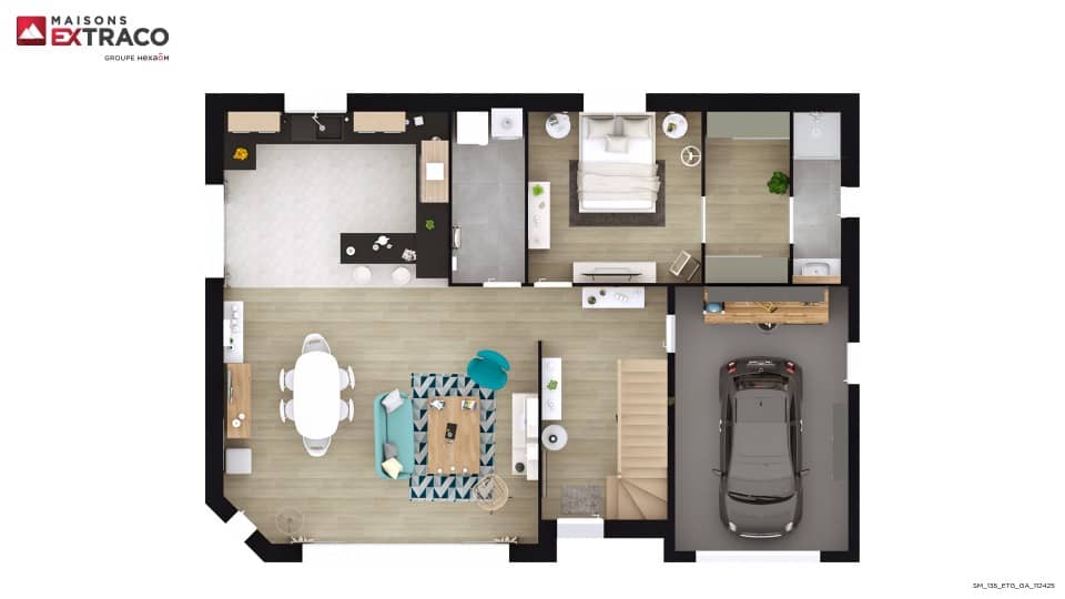 Maison neuve - Terrain à bâtir Calleville (27800) à Calleville (27), prix 347 000 €