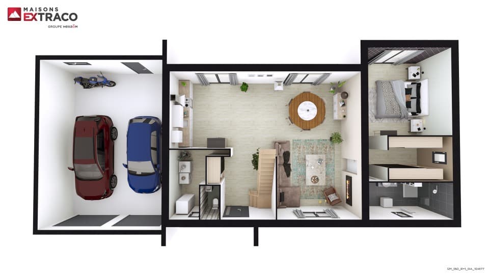 Maison neuve - Terrain à bâtir Menneval (27300) à Menneval (27), prix 429 000 €