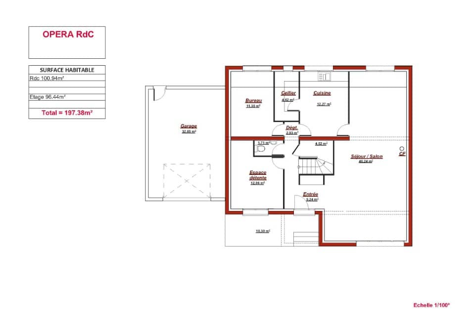 Maison neuve - Terrain à bâtir () à Villennes-sur-Seine (78), prix 1 045 000 €