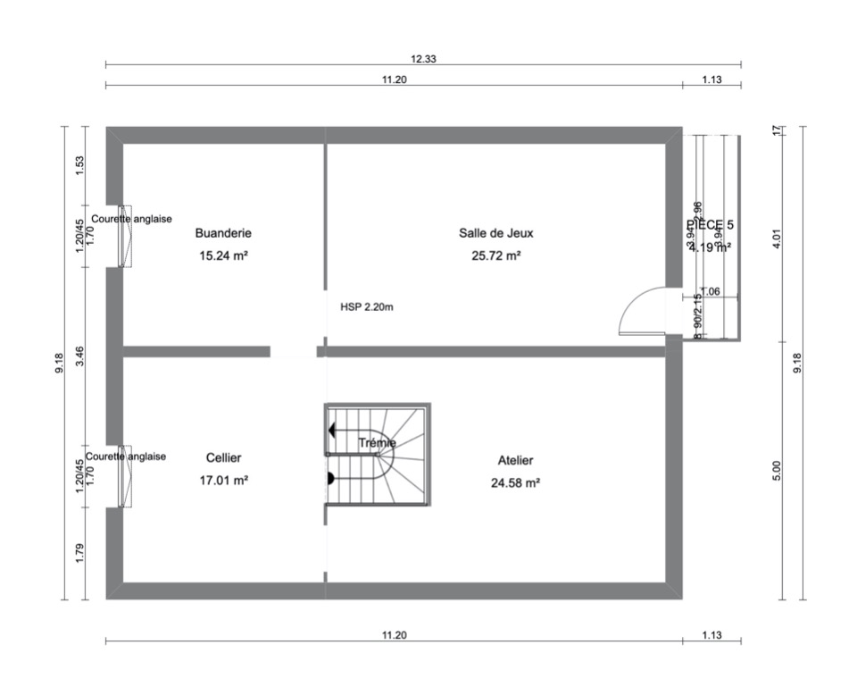 Maison neuve - Terrain à bâtir Nanterre (92000) à Nanterre (92), prix 1 045 000 €