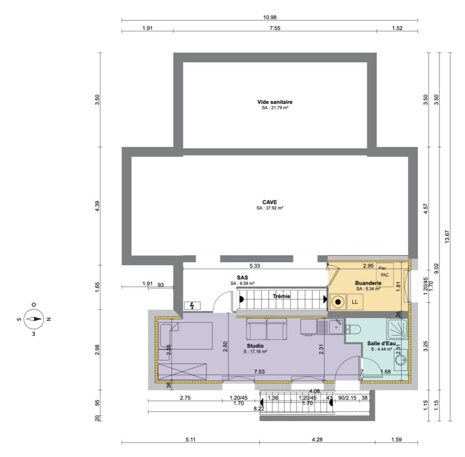Maison neuve - Terrain à bâtir Nanterre (92000) à Nanterre (92), prix 1 190 000 €