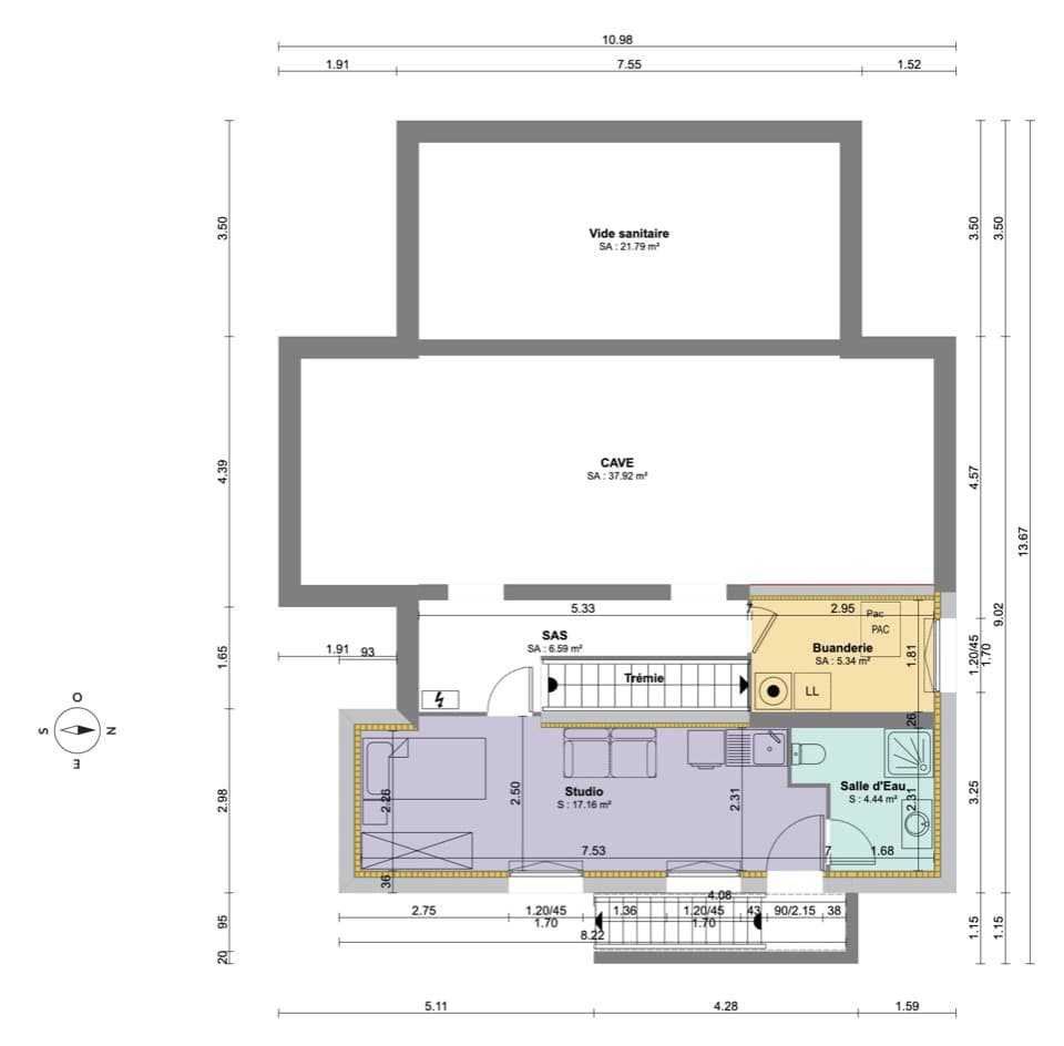 Maison neuve - Terrain à bâtir Nanterre (92000) à Nanterre (92), prix 1 190 000 €
