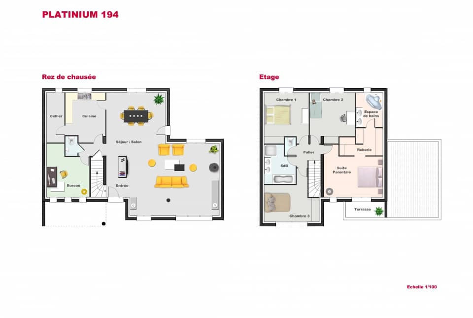 Maison neuve - Terrain à bâtir Garches (92380) à Garches (92), prix 1 325 000 €