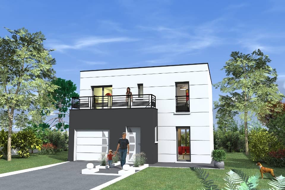 Maison neuve - Terrain à bâtir L'Étang-la-Ville (78620) à L'Étang-la-Ville, prix 935 000 €